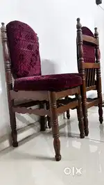 Wooden dining chairs