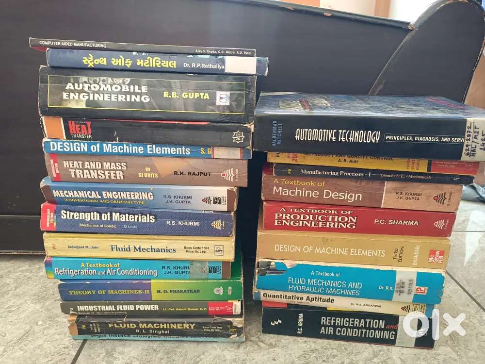 Mechanical engineering books