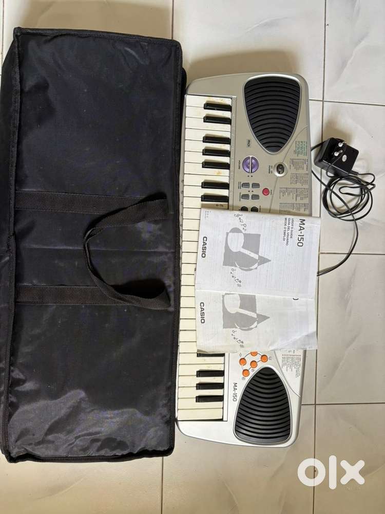 Casio portable keyboard with LCD display