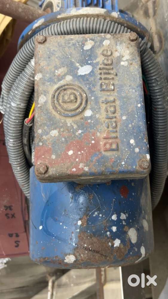 Bharat bijli motor gearbox 0.75kw/1hp