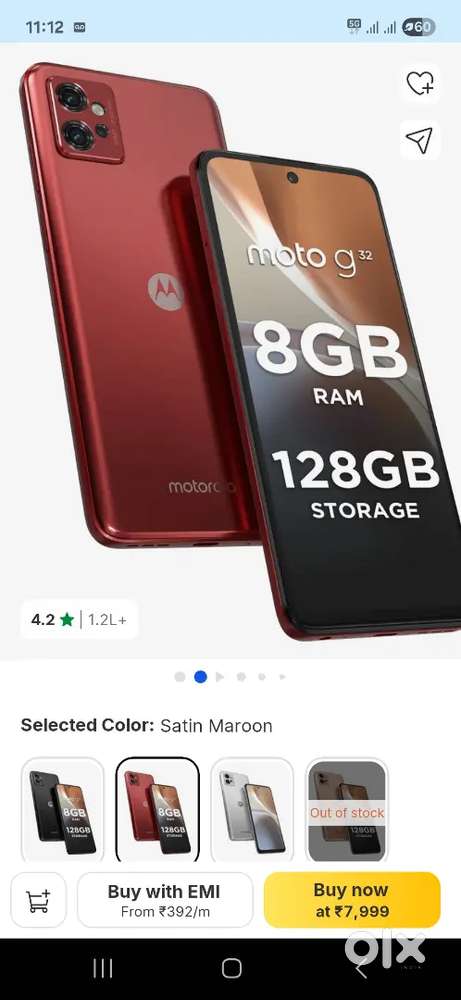 Selling Moto G32