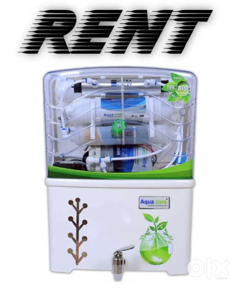 Water purifier available on rent