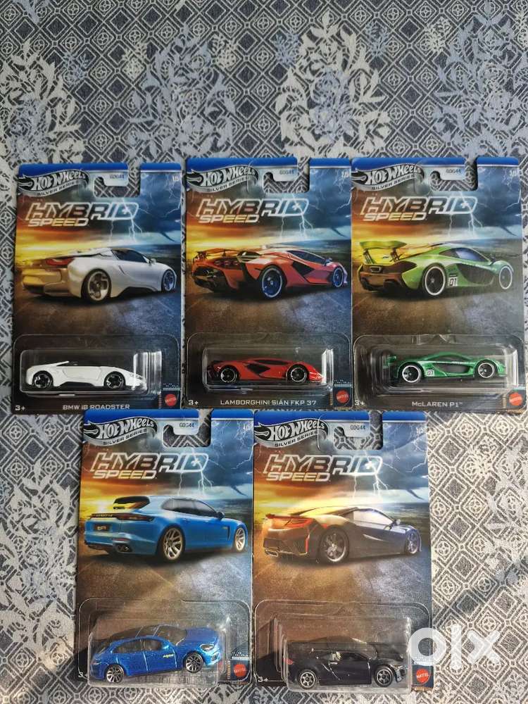 Hot wheels Silver series set