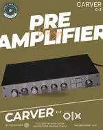 CARVER  C-2  PRE AMPLIFIER  CODE 9 AV STUDIO