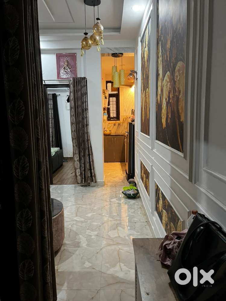 2bhk furnished flat for sale with front facing balcony