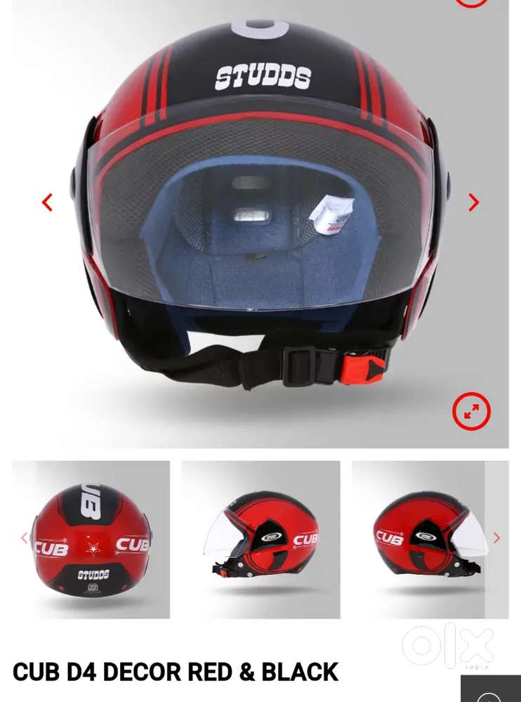 Studds Open Face Helmet @ ₹599 only