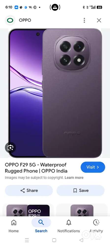 Oppo F29 4 month use good condition