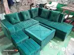 Super Dhamaka Sale New Sofa Set 8450, L Shaf 13999 Emi Available