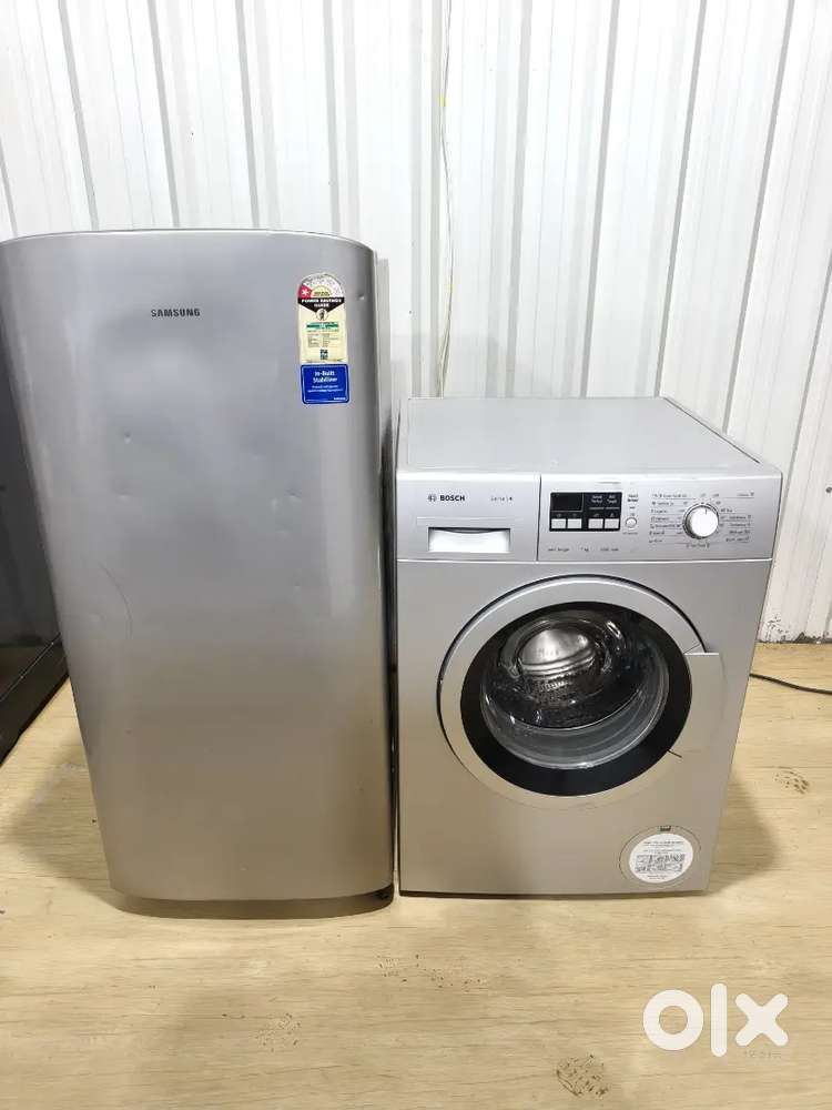 Combo offer Samsung single door & Bosch Front load 7kg