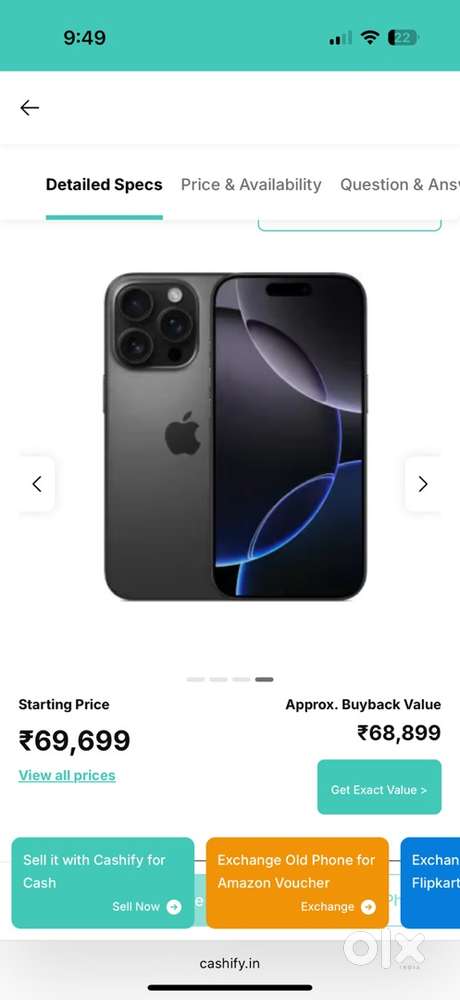 16pro 128 gb battery 98%