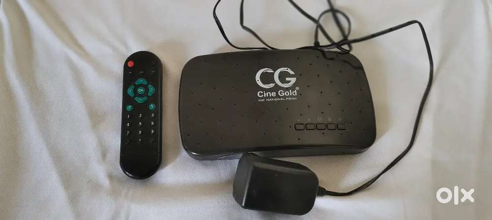 CineGold HD SetTop Box 1 Month Used Bilkul New Condition  Urgent Sell