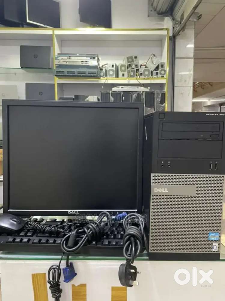 Dell Monitor Dell CPU original and keyboard mouse working condition