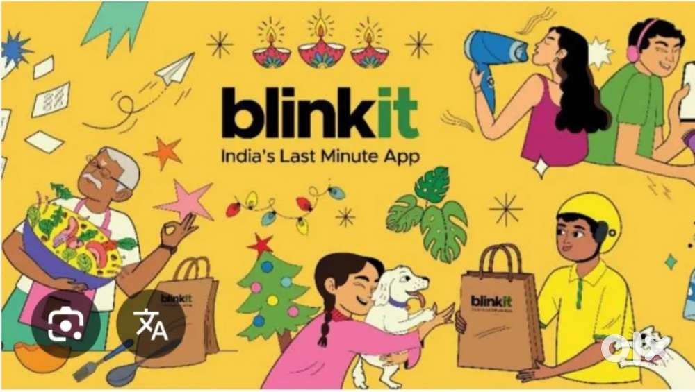 Blinkit delivery boy
