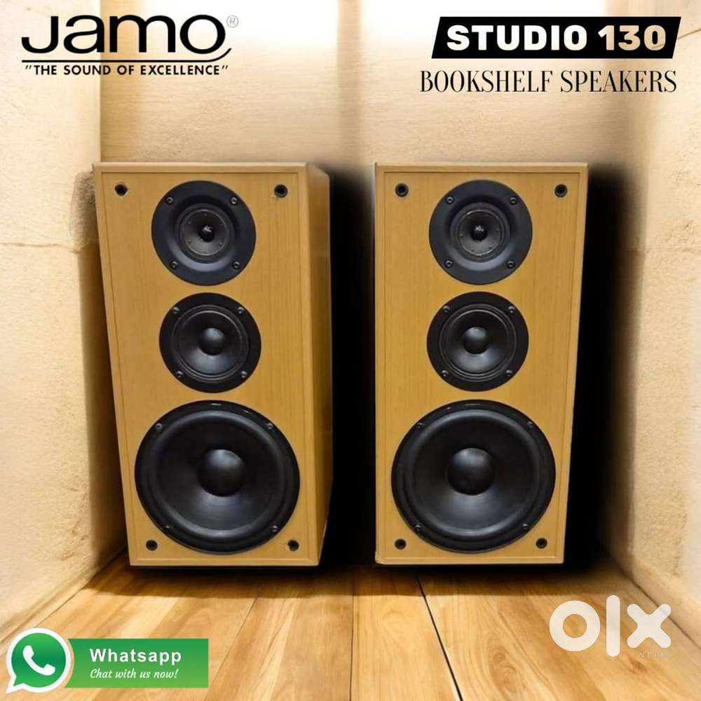 JAMO : STUDIO 130 BOOKSHELF SPEAKERS(MADE IN DENMARK)