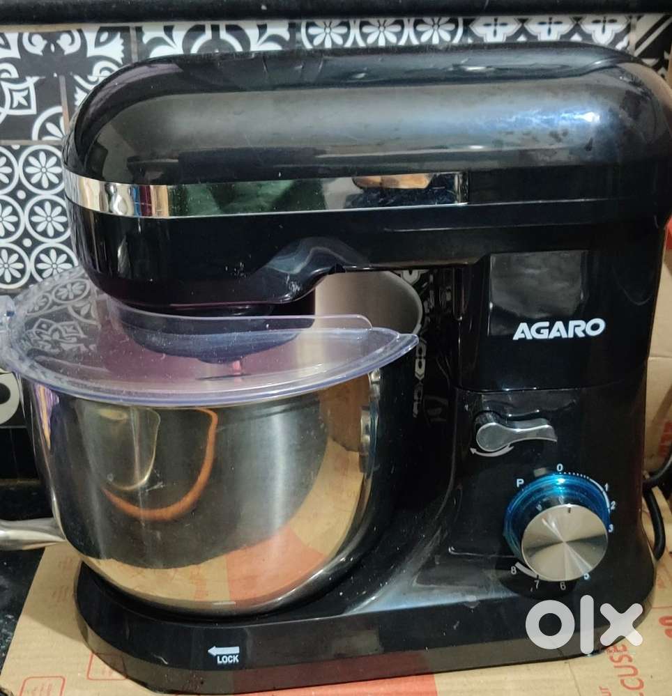 Agaro 1000 W black stand mixer (royal stand)