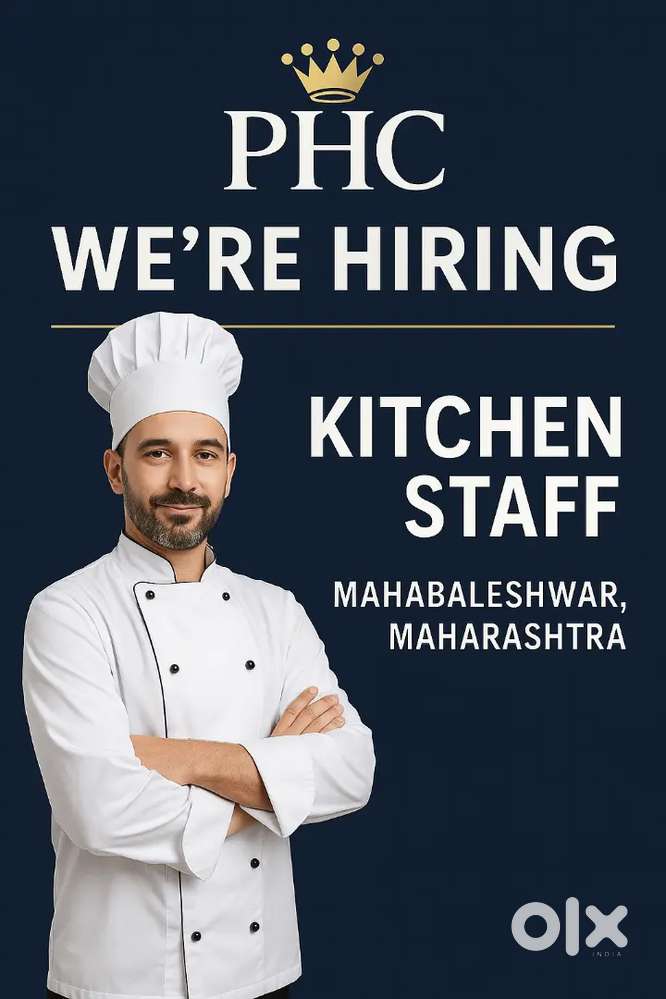 Kitchen Staff required for Mahabaleshwar