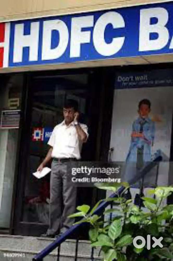 HDFC BANK  BACK OFFICE OPERATIONS EXECUTIVE CASHIER