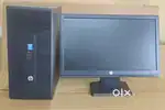 hp tower cpu 
i3/4th Generation/8gbram/128gb ssd hdd/19 inch monitor