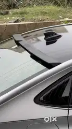 Slavia virtus roof spoiler abs plastic piano black M style