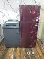 Godrej latest flower model refrigerator & whirlpool washing machine*/*