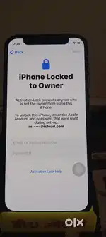 I phone 12 mini 64  I CLOUD I'D LOCK HAI