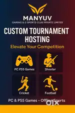 Level Up Your Game with MANYUV – Custom Tournament Hosting Made Easy!