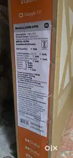 Led box pack mi 55inch with bill