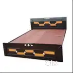 Today big offer buy new double bed wit box bed -5990/- EMI on