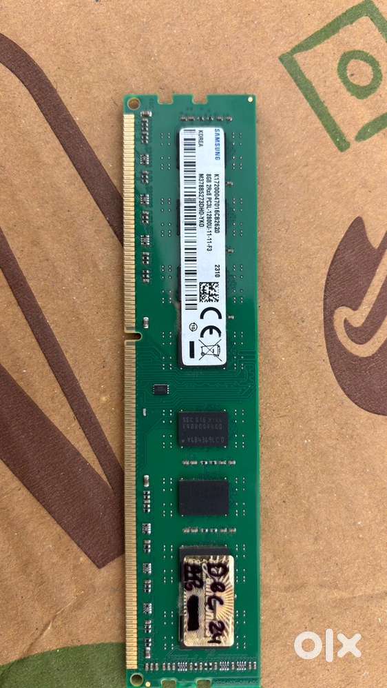  8 GB RAM  DDR3  PC3L-12800U  Samsung / Good Condition