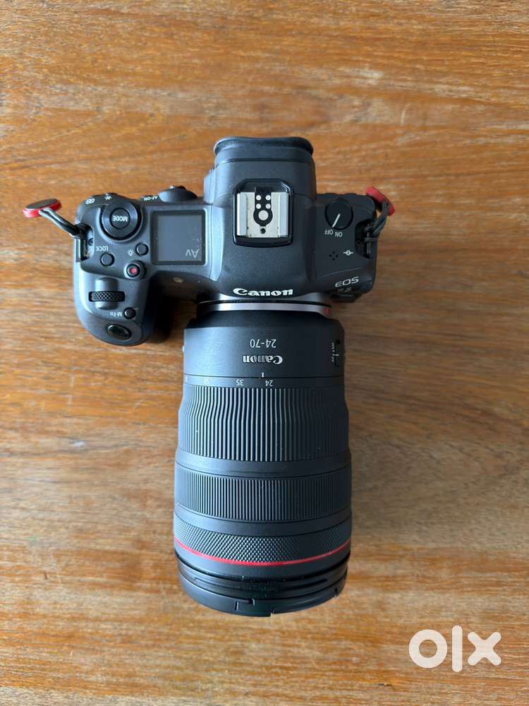 Canon R5 with 24-70F2.8L RF with other accessories