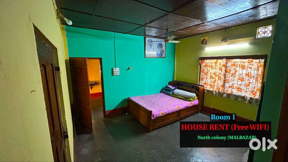 2 BHK Semi-Furnished Home for Rent in Malbazar, (Free WIFI )