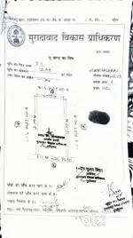 72 mtr east facing plot