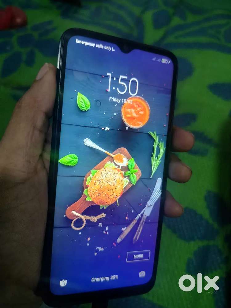 Redmi 9  4/64 only mobile and charger available