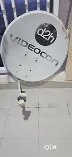 D2h dish Antena with setup box and wire
