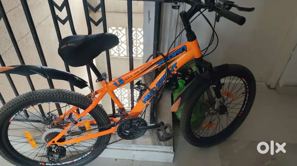 Hero sprint thar gear cycle.. almost new ...