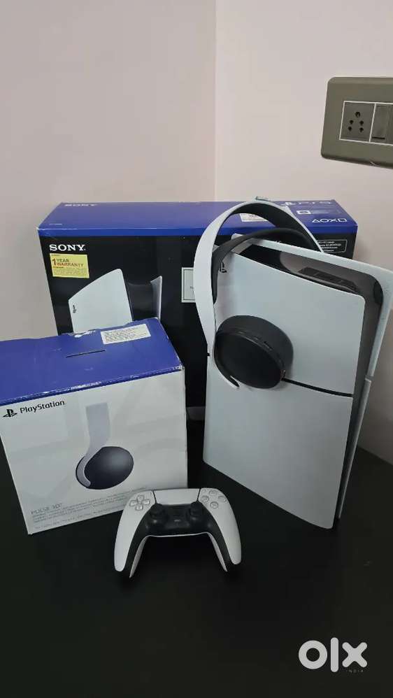 Ps5 slim digital with pulse 3d headset