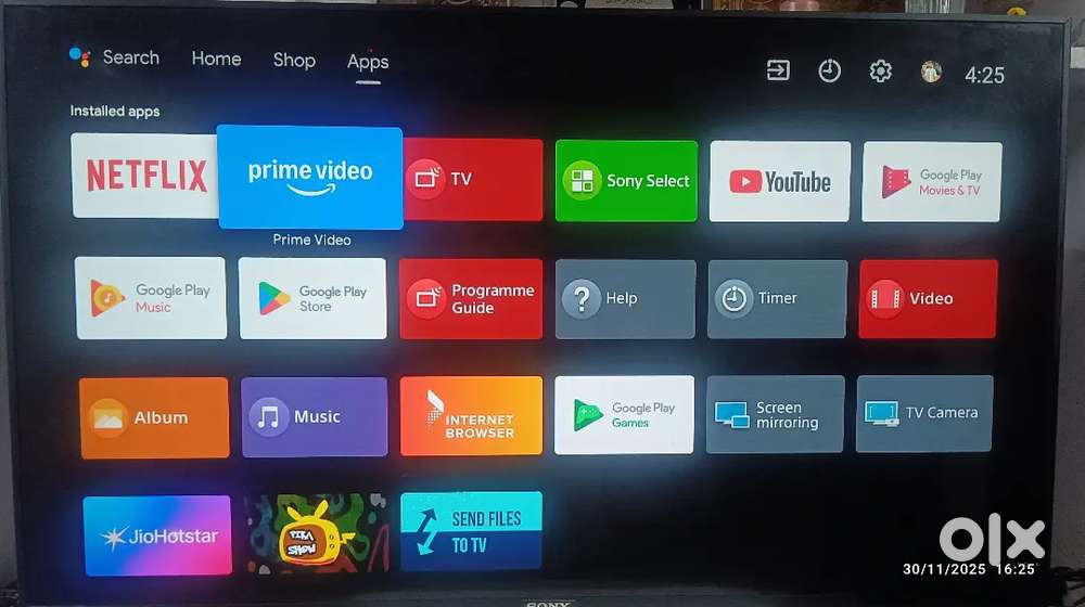 Sony Bravia  43 Smart Android LED TV