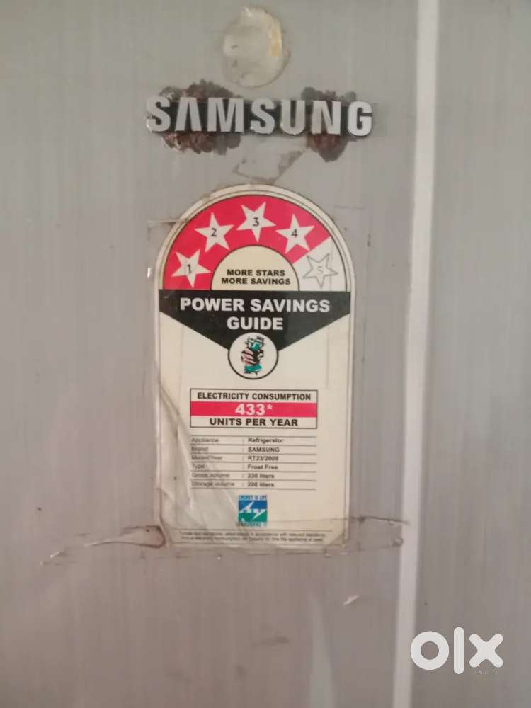 Samsang double door with freezer