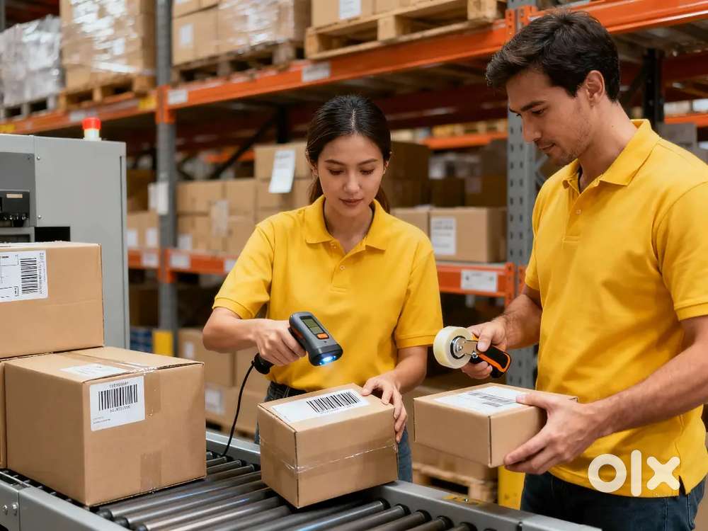 Packaging and Scanning Staff