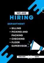 WE ARE HIRING BUILLING EXECUTIVE FOR WAREHOUSE