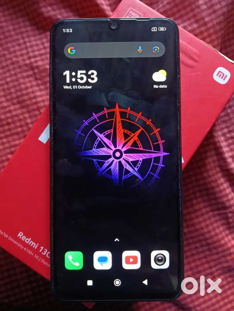 Redmi 13C 5G Good Condition Mobile for Sale With Box bill Charger