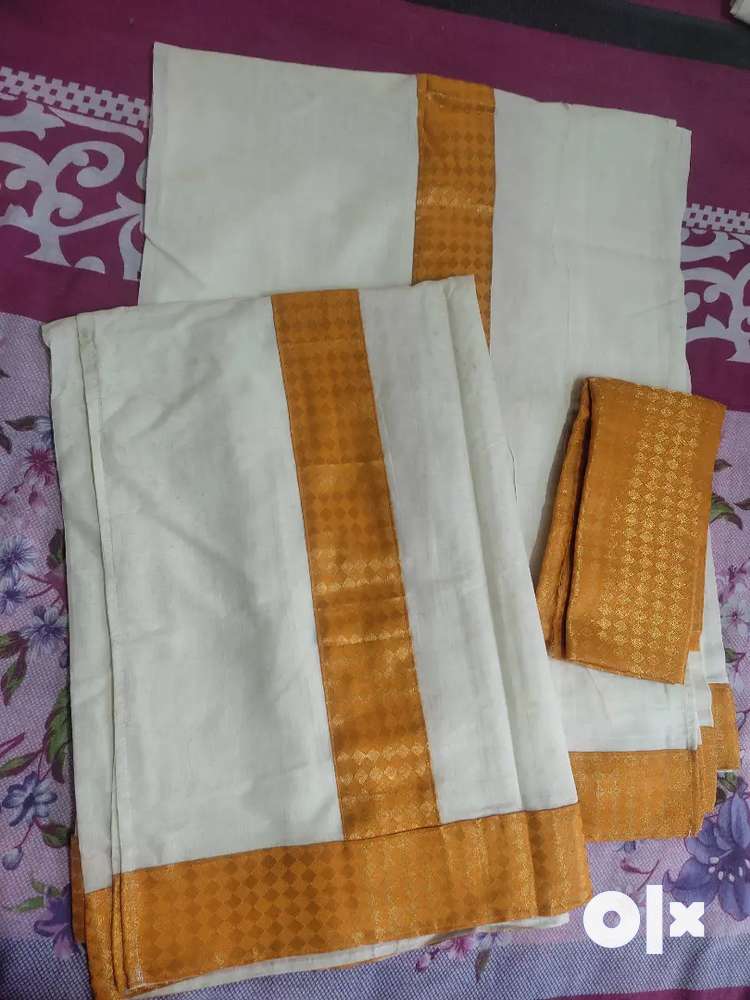 Kerala saree n set mund for sale