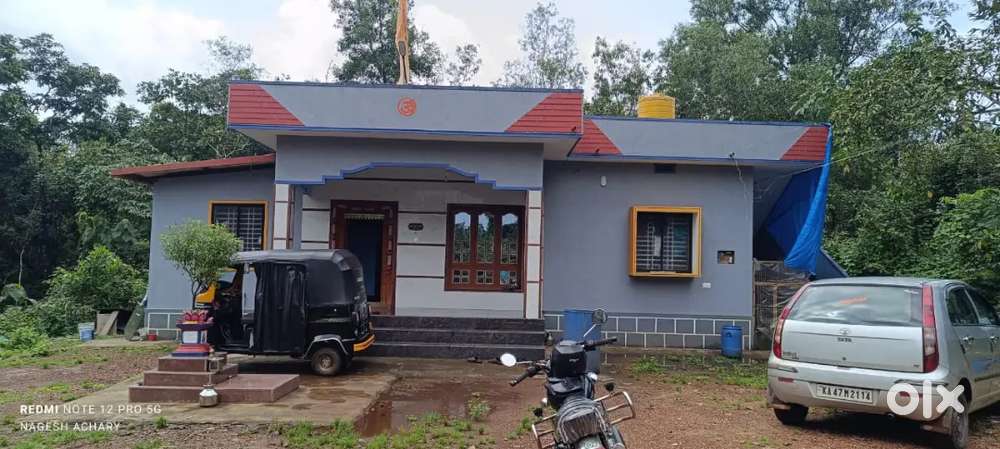 14 cents land with 1000sqft new home siddapura