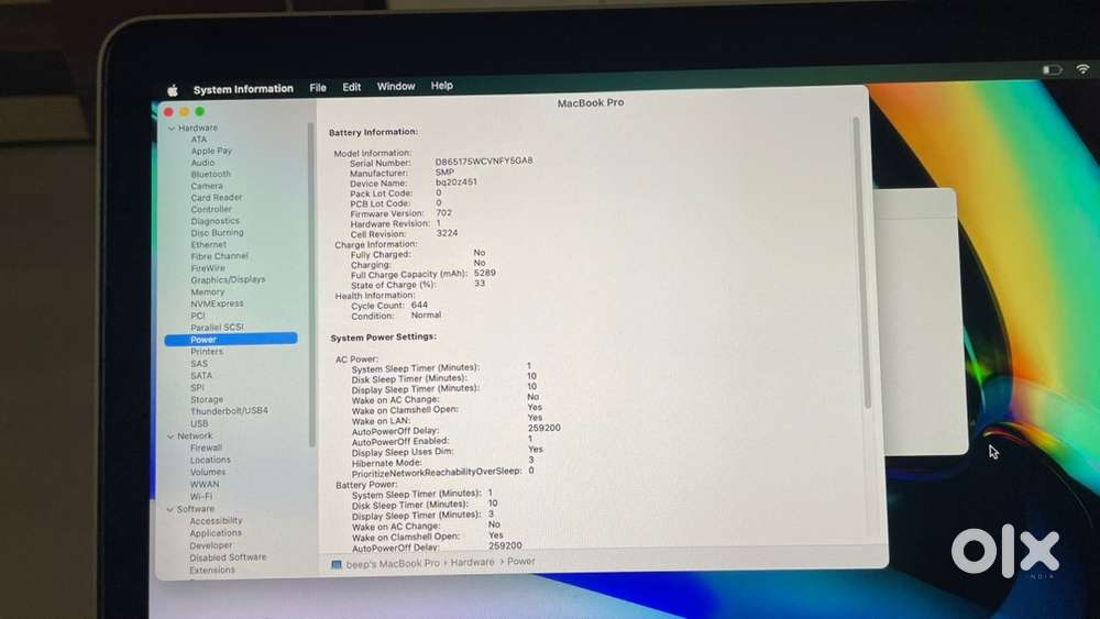 MacBook Pro 2015 for sale