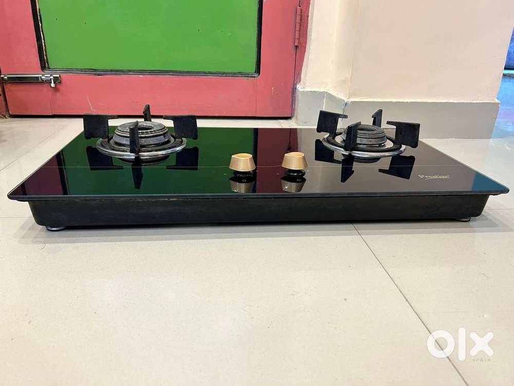 Prestige Schott Glass Gas Stove 2 burner
