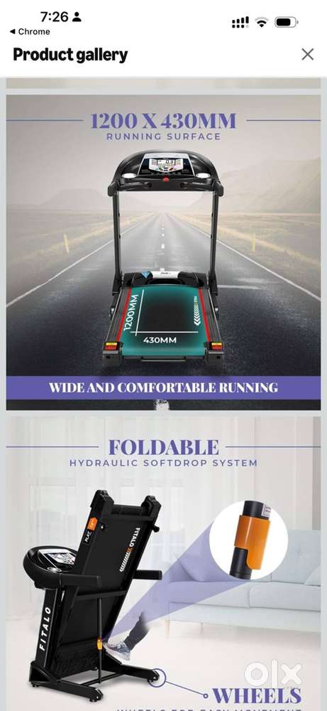 Treade mill new condition