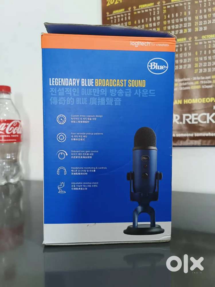 Yeti blue multi pattern usb microphone