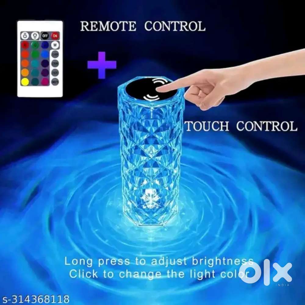 Free home deliveryCrystal Rose Diamond 16 Color RGB Changing Mode LED