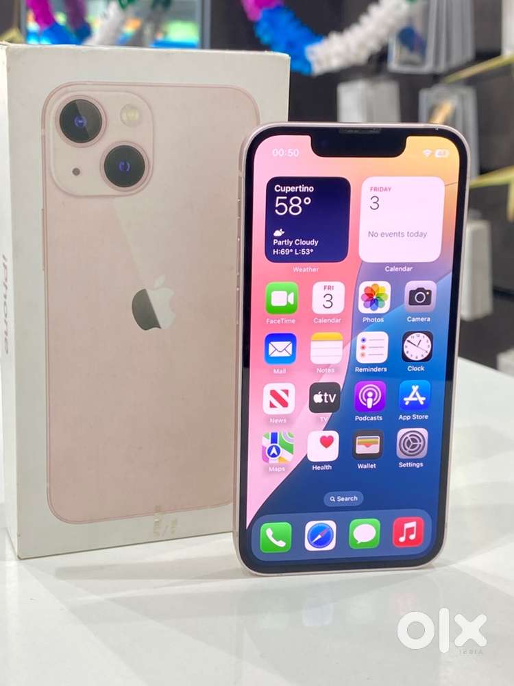 Iphone 13mini 256gb ponk colour with bill 3months warranty