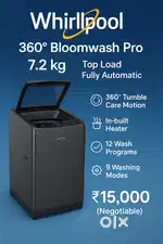 Whirlpool 360°  7.2 kg  Top Load  Fully Automatic Washing Machine